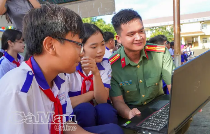 Học sinh được trang bị kỹ năng tự bảo vệ trên không gian mạng