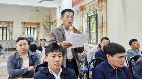 Tổ đại biểu số 23, HĐND thành phố Hà Nội tiếp xúc cử tri sau kỳ họp thứ 28