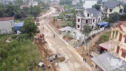Chung tay hiến đất hoàn thiện đường giao thông