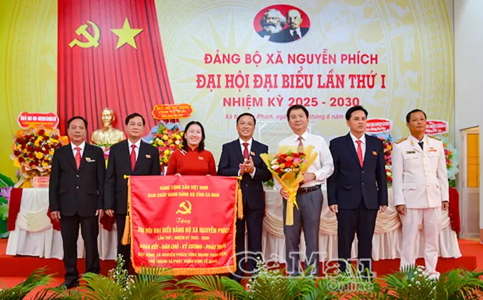 Đồng chí Đoàn Việt Khoa được chỉ định Bí thư Đảng bộ xã Nguyễn Phích nhiệm kỳ 2025-2030