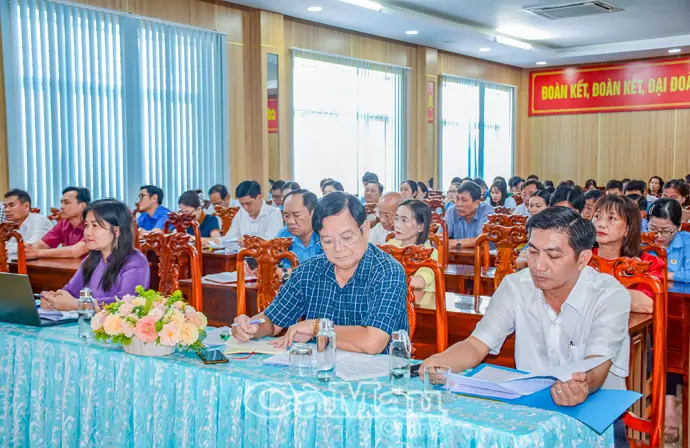 MTTQ tỉnh quán triệt Nghị quyết Đại hội Đảng bộ các cơ quan Đảng tỉnh