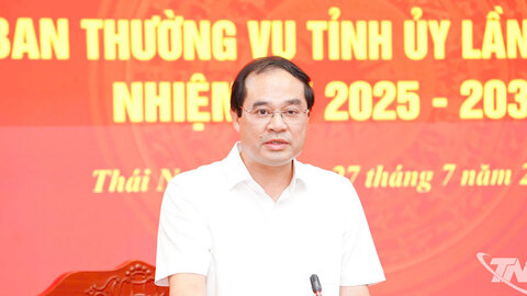 Ban Thường vụ Tỉnh ủy Thái Nguyên: Cho ý kiến vào 10 nội dung về xây dựng Đảng và phát triển kinh tế - xã hội