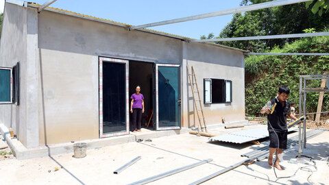 Niềm vui của những hộ nghèo