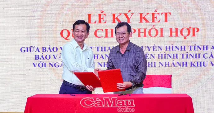 Ký kết phối hợp truyền thông ngành Ngân hàng tại Khu vực 15