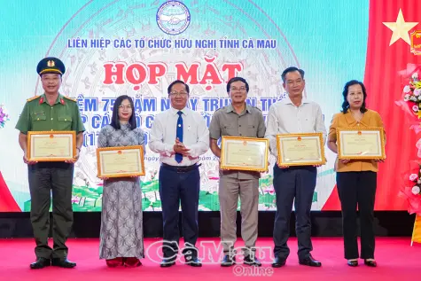Cà Mau kỷ niệm 75 năm Ngày truyền thống Liên hiệp Hữu nghị