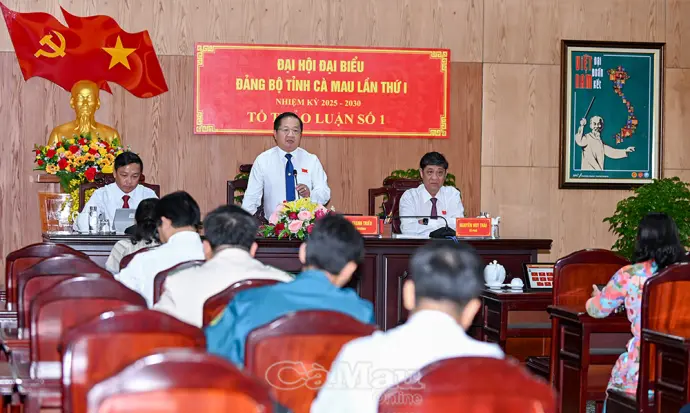 Sôi nổi, trách nhiệm trong các tổ thảo luận Đại hội đại biểu Đảng bộ tỉnh