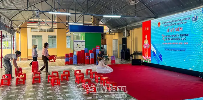 Cà Mau sẵn sàng cho ngày hội toàn dân đến trường