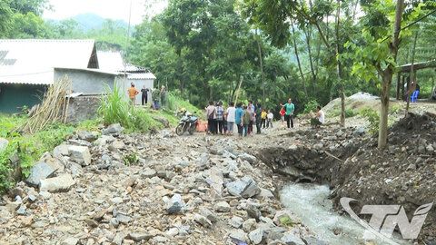Nguy cơ sạt lở ở Khuổi Bốc: Cần phương án lâu dài đảm bảo an toàn cho người dân