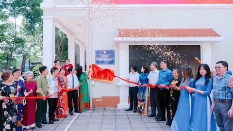 Phường Bồ Đề ra mắt 3 mô hình chào mừng Đại hội Mặt trận Tổ quốc