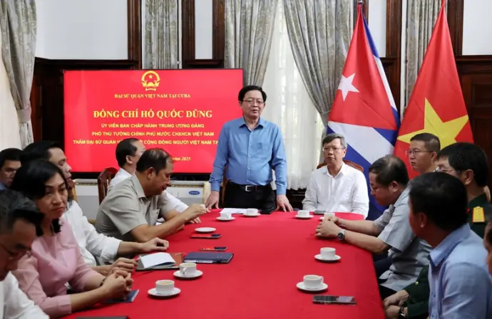 Phó Thủ tướng Hồ Quốc Dũng: Cộng đồng người Việt tại Cuba là cầu nối vun đắp quan hệ hai nước