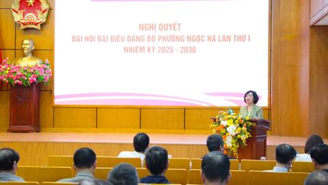 Phường Ngọc Hà triển khai 5 chương trình công tác toàn khóa