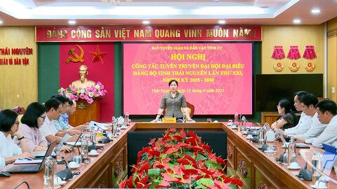 Tiếp tục đổi mới, phối hợp đồng bộ trong tuyên truyền Đại hội đại biểu Đảng bộ tỉnh lần thứ XXI