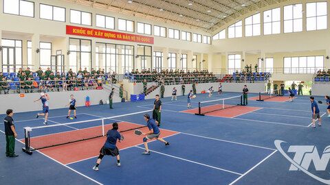 Quân khu 1 tổ chức giải thể thao chào mừng Đại hội Đảng