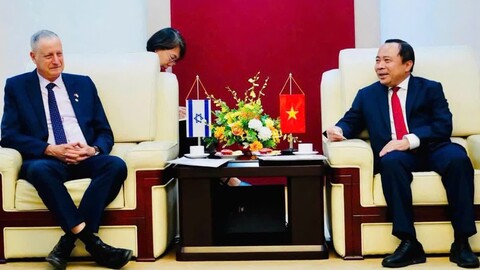 Việt Nam - Israel: Tăng cường kết nối doanh nghiệp, trao đổi chuyên gia