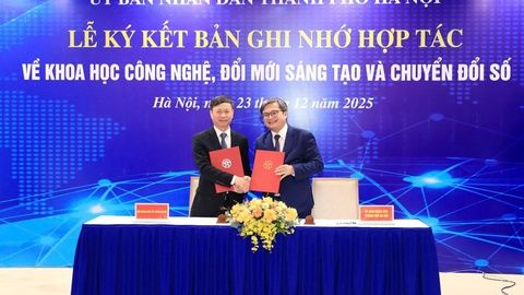 Bộ KH&CN đồng hành cùng Hà Nội thúc đẩy khoa học, công nghệ, đổi mới sáng tạo và chuyển đổi số