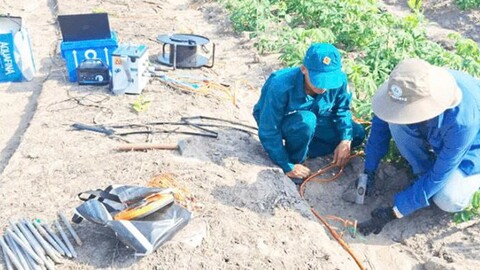 Công nghệ địa vật lý mở hướng tìm kiếm hài cốt liệt sĩ