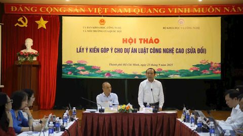 Hoàn thiện hành lang pháp lý thúc đẩy lĩnh vực Công nghệ cao