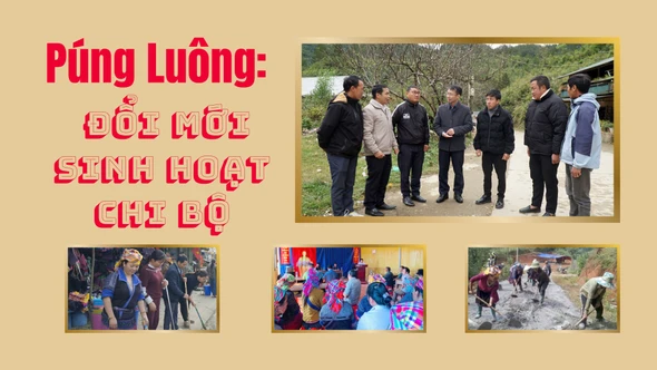 Púng Luông: Đổi mới sinh hoạt chi bộ