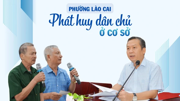 Phường Lào Cai phát huy dân chủ ở cơ sở