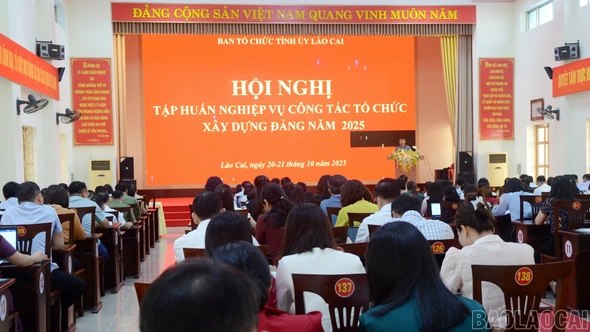 Lào Cai: 630 học viên tham dự lớp tập huấn nghiệp vụ công tác tổ chức xây dựng Đảng