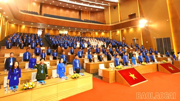 Phiên thứ nhất Đại hội đại biểu Đoàn TNCS Hồ Chí Minh tỉnh Lào Cai lần thứ I, nhiệm kỳ 2025 - 2030