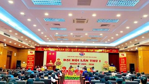 Đại hội Đảng bộ MTTQ Việt Nam tỉnh Cao Bằng lần thứ I, nhiệm kỳ 2025 - 2030