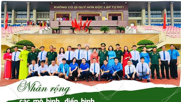 Nhân rộng các mô hình, điển hình học tập và làm theo Bác