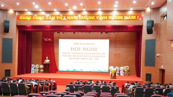 Xã Bảo Yên tổ chức Hội nghị triển khai nghị quyết Đại hội đại biểu Đảng bộ xã nhiệm kỳ 2025-2030