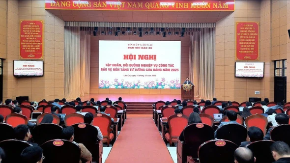 Tập huấn, bồi dưỡng nghiệp vụ công tác bảo vệ nền tảng tư tưởng của Đảng