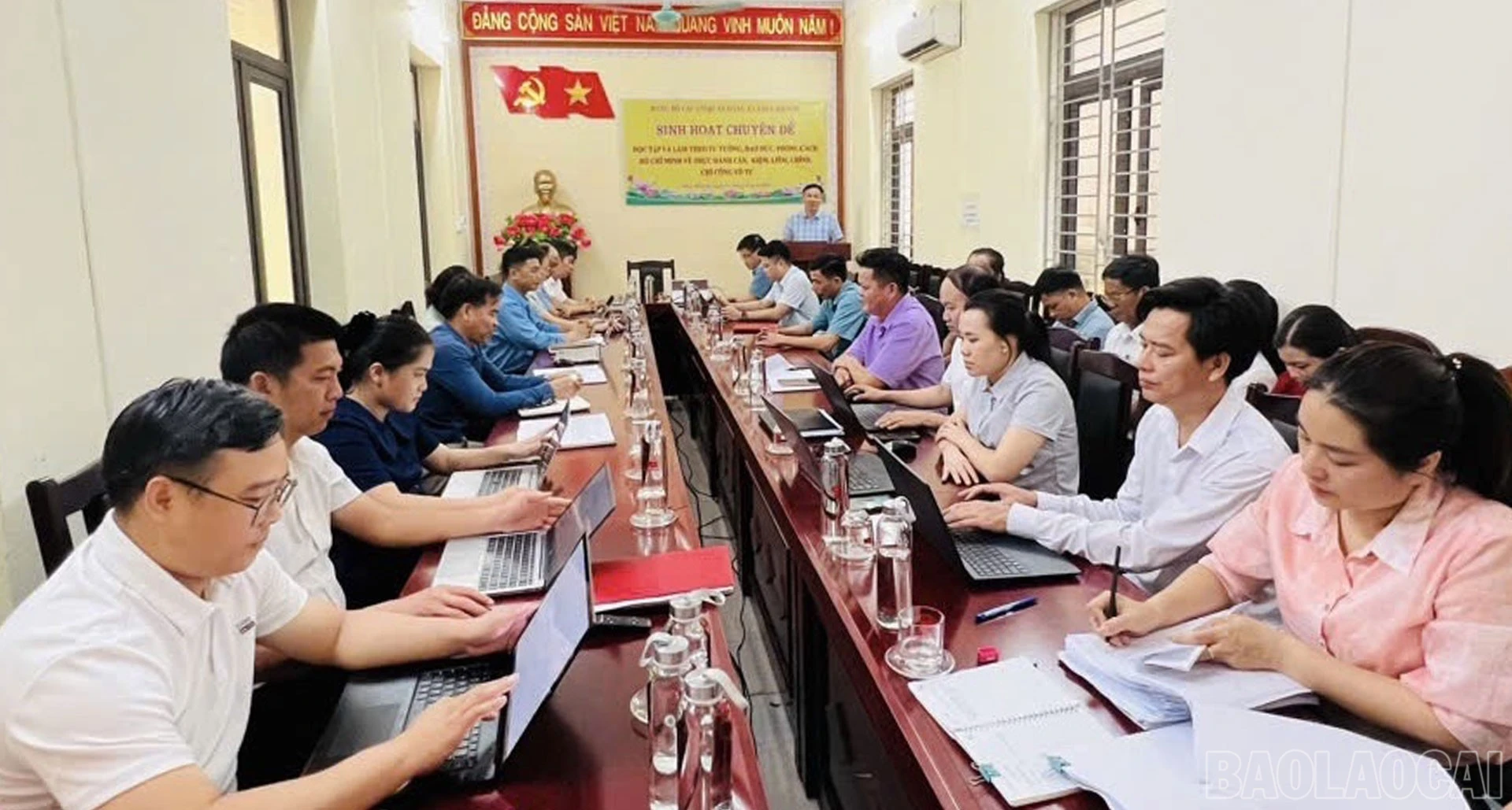 Phúc Khánh sinh hoạt chuyên đề về thực hành “Cần, Kiệm, Liêm, Chính, Chí công vô tư”