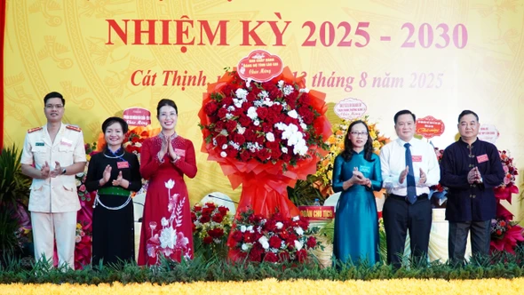 Cát Thịnh quyết tâm đạt chuẩn nông thôn mới vào năm 2030