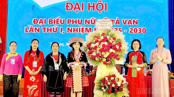 Đại hội đại biểu Phụ nữ 3 xã Mỏ Vàng, Tả Van và Bảo Ái lần thứ I, nhiệm kỳ 2025 - 2030