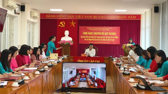 Ngành xây dựng Đảng: Nòng cốt trong vận hành hệ thống chính trị mới