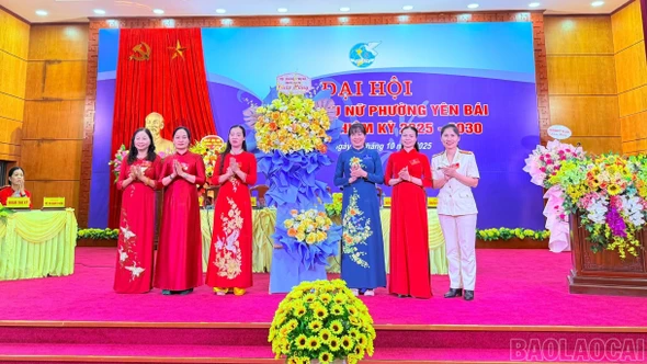 Đại hội đại biểu phụ nữ phường Yên Bái lần thứ Nhất, nhiệm kỳ 2025 - 2030 thành công tốt đẹp