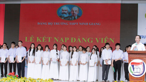 Lan tỏa phong trào thi đua ở Đảng bộ Trường THPT Ninh Giang