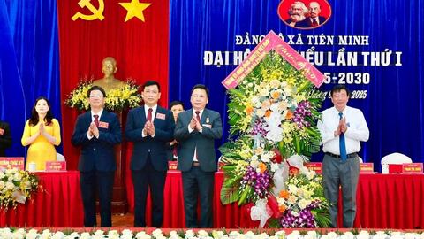 Xã Tiên Minh phát huy tiềm năng, lợi thế phấn đấu phát triển nhanh, bền vững