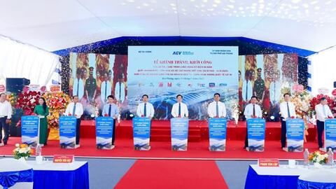 Khởi công xây dựng Nhà ga hành khách T2 Cảng hàng không Quốc tế Cát Bi