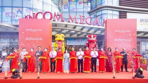 Khai trương Vincom Mega Mall Royal Island - biểu tượng mua sắm ẩm thực, giải trí mới tại Hải Phòng