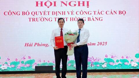 3 trường THPT công lập có Hiệu trưởng mới