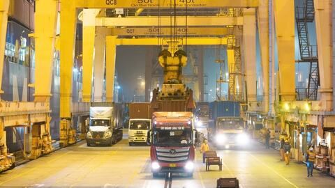 Cảng Hải Phòng miễn thu phí lưu container dịp Quốc khánh