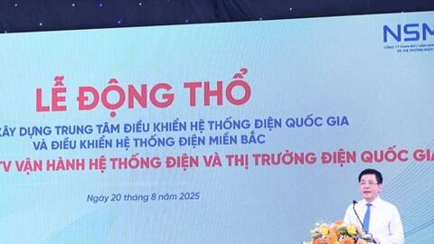 Động thổ dự án Trung tâm Điều khiển hệ thống điện quốc gia