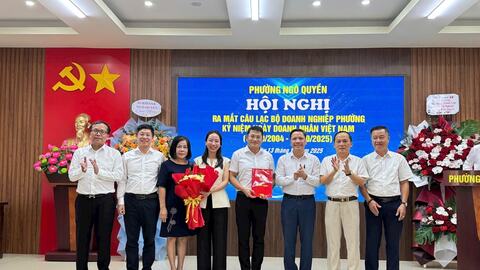 Phường Ngô Quyền phấn đấu đến năm 2030 có từ 25 doanh nghiệp/1.000 dân