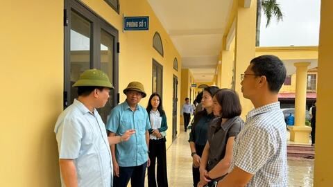 Giám sát về xây dựng nông thôn mới tại các xã Thượng Hồng và Vĩnh Thịnh