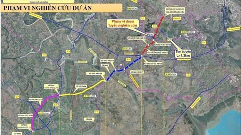 Đường nối quốc lộ 5 với quốc lộ 10 mở rộng không gian đô thị phía tây nam thành phố