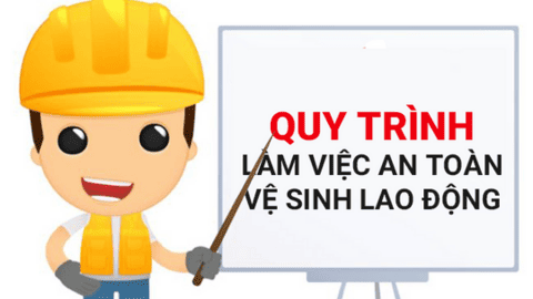 Quy định về xây dựng quy trình bảo đảm an toàn, vệ sinh lao động