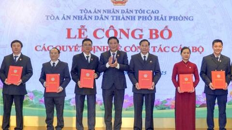 Tòa án Nhân dân thành phố Hải Phòng đổi mới, nâng cao chất lượng xét xử