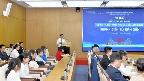 Xây dựng Hải Phòng thành trung tâm nhân lực chất lượng cao ngành điện tử, bán dẫn