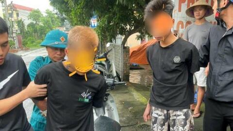 Bắt giữ 3 đối tượng cướp xe máy trong đêm ở khu công nghiệp Phúc Điền