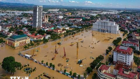 Lũ đặc biệt lớn trên sông Cầu, sông Thương và khả năng đạt đỉnh vào sáng sớm 9/10