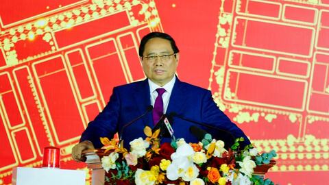 Thủ tướng Phạm Minh Chính dự lễ khởi công 2 dự án lớn trị giá 182.000 tỷ đồng tại Hải Phòng